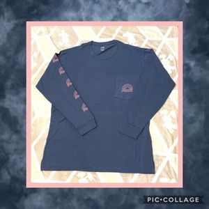 Victoria’s Secret PINK campus long sleeve tee